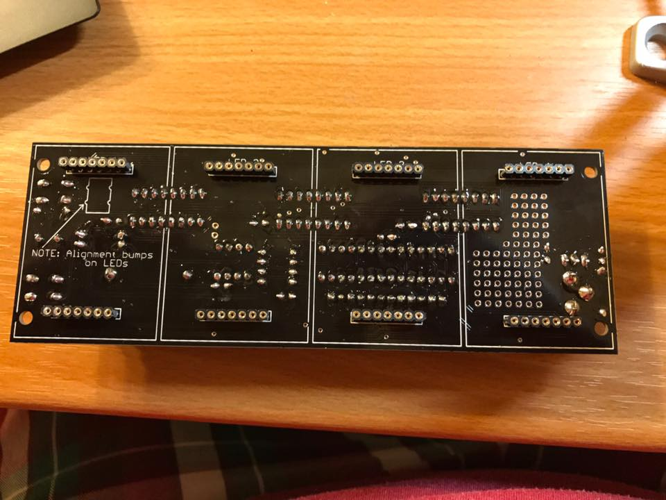 Building the Solder : Time Desk Clock